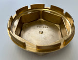 Gold Hex Nut Center Cap Prime Wheel Rines de Lujo Pena 28H