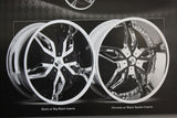 HIPNOTIC WHEEL ZEN CHROME TWIN INSERTS #487F-4 #S510-05