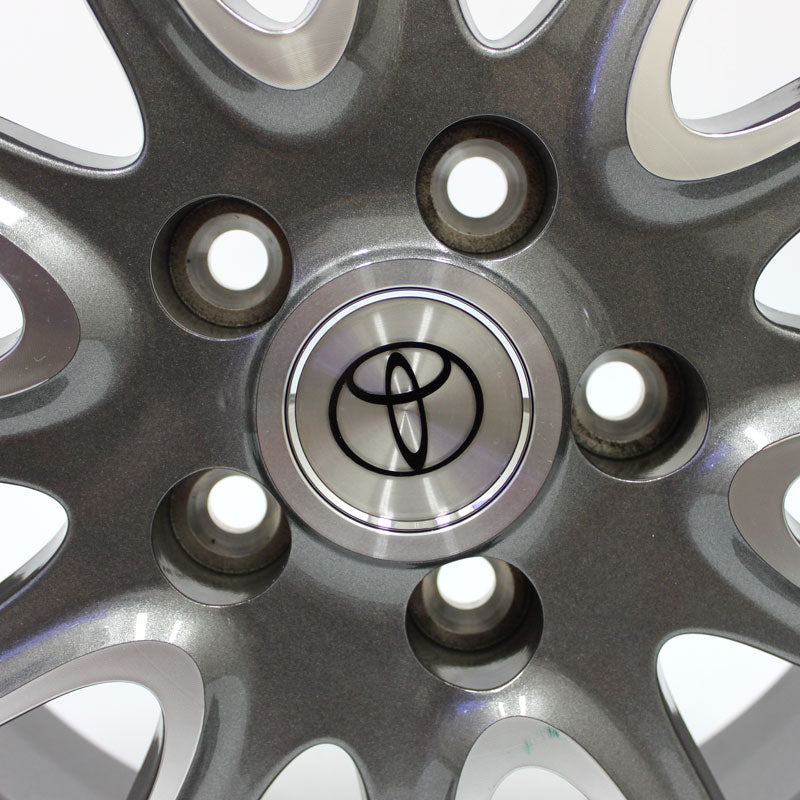 16" WHEELS TOYOTA CAMRY 2002 - 2018 GUNMETAL MACHINED OEM NEW SET 4 ...