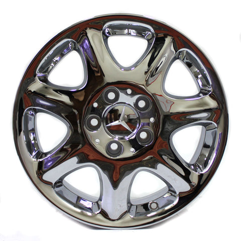 16" WHEEL MERCEDES BENZ S CLASS 2001 2002 2003 2004 CHROME OEM 65204