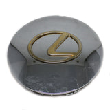 LEXUS CHROME CENTER CAP GOLD LOGO