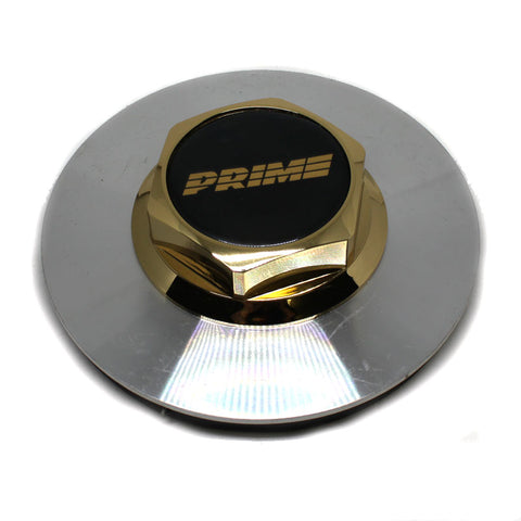 PRIME WHEELS HEX NUT GOLD POLISHED CENTER CAP TRUCK PW 28