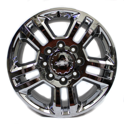 20" WHEEL CHEVY SILVERADO HD 2015 2016 2017 2018 2019 CHROME OEM 5705