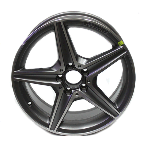 18" WHEELS SET OF 4 MERCEDES AMG C300 C400 2015-2019 FACTORY OEM STAGGERED