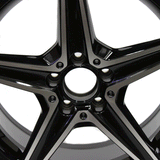 18" WHEELS SET OF 4 BLACK MERCEDES AMG C300 C400 2015-2019 OEM STAGGERED NEW