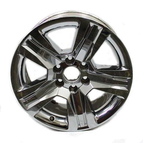 20" WHEEL CHEVY SILVERADO 2016 2017 CHROME CLAD RIM OEM 5755