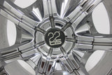 22" TIS 02 CHROME WHEEL 22X9.5