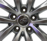 17" Wheel Infiniti Q50 2019 2020 Factory OEM 73763 Machine Gray