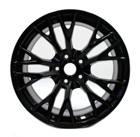 19" Front Wheel Corvette Z06 2016 2017 2018 2019 2020 Black OEM 5734