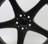 22" Wheel Giovanna Dalar-5 Matte Black Machine 22x9 5-115