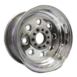 15" Wheels Weld Racing Draglite Polished Series 90 Staggered Set of 4