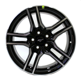 18" Wheel Ford Mustang 2018 2019 2021 Black Machine OEM 10157