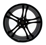 19" Wheels Audi R8 2008 2009 Staggered OEM 58829 Black 58830 Set 4