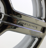 19" Wheel Rear AMG Mercedes Benz S550 S600 07 08 09 10 11 Chrome OEM 65473 85022