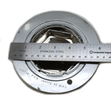 PRIME WHEEL SILVER CENTER CAP CHROME HEX NUT PW250P PW-28H