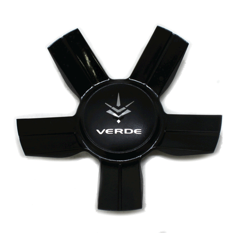 VERDE WHEEL BLACK CENTER CAP V93-CAP USED