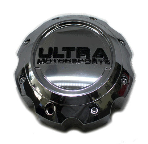 ULTRA WHEEL CHROME CENTER CAP 8 LUGS 628618900F7A 899798 NEW