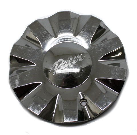 PACER WHEEL CHROME CENTER CAP C-052-1 USED