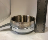 2 BAR SPINNERS CHROME KNOCK OFFS WIRE WHEEL LEFT SIDE RIGHT SIDE
