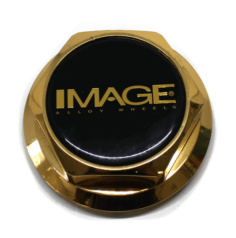 IMAGE WHEEL GOLD CENTER CAP PW-28H NEW