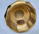 DAYTON WIRE WHEELS 24K GOLD PLATED KNOCK OFF 6960 LEFT SIDE NEW