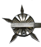 LEXANI FIRESTAR WHEEL CHROME CENTER CAP MSCAPL102 USED