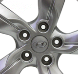 17" Wheel Hyundai Veloster 2012 2013 2014 2015 OEM 70812 Silver