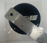 PRIME WHEELS BLACK EMBLEM CAR OR TRUCK 85mm NEW