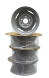 15" Cadillac de Ville 1965 OEM 696 Wheels Steel Set of 4