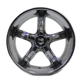 24x10 Boss 333 Chrome Wheel Used