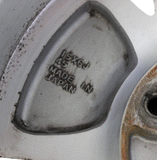 Honda Civic Hybrid 15" Wheel OEM 63906 Machined Silver
