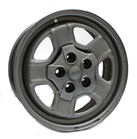 16" Jeep Compass Steel Wheel OEM 9077 2007-2017 5 Spoke Rim