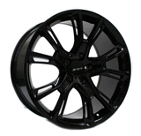 20" Wheels Jeep Durango Grand Cherokee 2022 SRT Spider Monkey Black Replicas