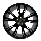 20" Wheels Jeep Durango Grand Cherokee 2022 SRT Spider Monkey Black Replicas