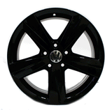 17" Wheels VW Passat 2012 2013 2014 2015 OEM 69928 Gloss Black 5 Spoke (4)