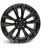 19" Wheels Lexus IS250 IS350 Staggered Black OEM 74395 74397 2019-2023 Set of 4