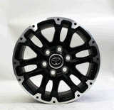 18" Toyota Tundra TRD Sequoia 2022-2025 OEM 75273 Wheel Black Machined