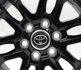 18" Toyota Tundra TRD Sequoia 2022-2025 OEM 75273 Wheel Black Machined