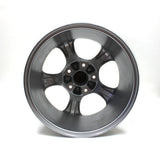 17" PORSCHE BOXSTER 2001 2002 2003 CHROME WHEELS 67258 OEM 67259 STAGGERED (4)