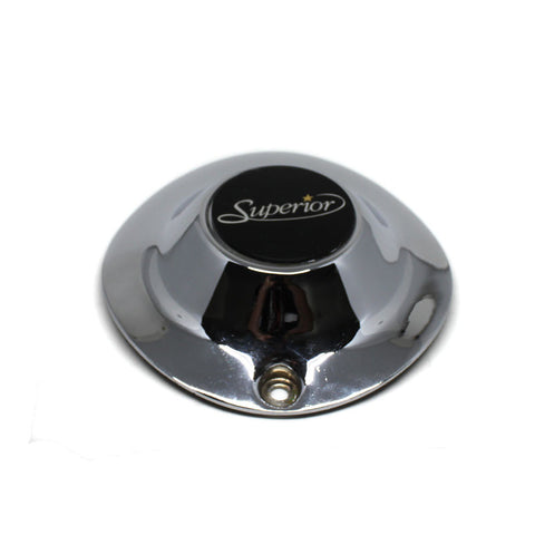 SUPERIOR WHEEL TRIBAR 70 SERIES CHROME CENTER CAP