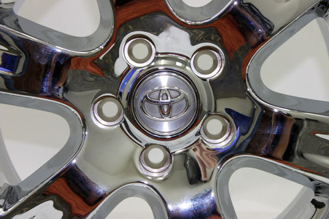 2003-2007 Toyota Highlander 17" Factory OEM Wheel Rim - 5x115 Bolt Pattern, 6.5" Width - Re Manufactured, Silver