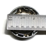 AKITA WHEEL CHROME CENTER CAP # C10410 # S308-30 USED