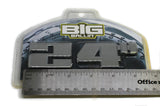 BIG BALLIN 24" CUSTOM CHROME BADGES