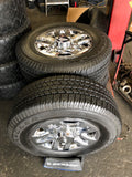 18" Wheels Factory OEM Chevy Silverado HD 2500 3500 w/ 265/70R18 Goodyear Tires