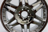 18" MERCEDES BENZ SL CLASS CHROME WHEEL 6 SPLIT SPOKE