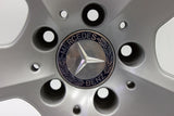18" WHEELS MERCEDES BENZ E-CLASS 2010 2011 2012 SILVER OEM 85130 85129 (4)