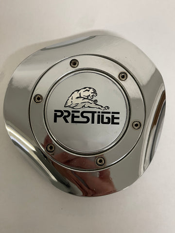 PANTHER WHEEL CENTER CAP CHROME TRI BAR PRESTIGE