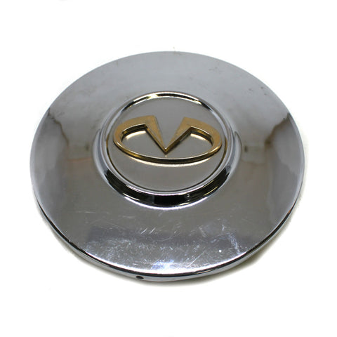Infiniti Wheel Chrome Center Cap Gold Logo Used