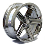 20" IROC WHEELS CHROME 20X8.5 CHEVY TRUCKS  AFTERMARKET SET OF 4 NEW