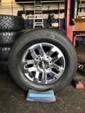 18" Wheels Factory OEM Chevy Silverado HD 2500 3500 w/ 265/70R18 Goodyear Tires